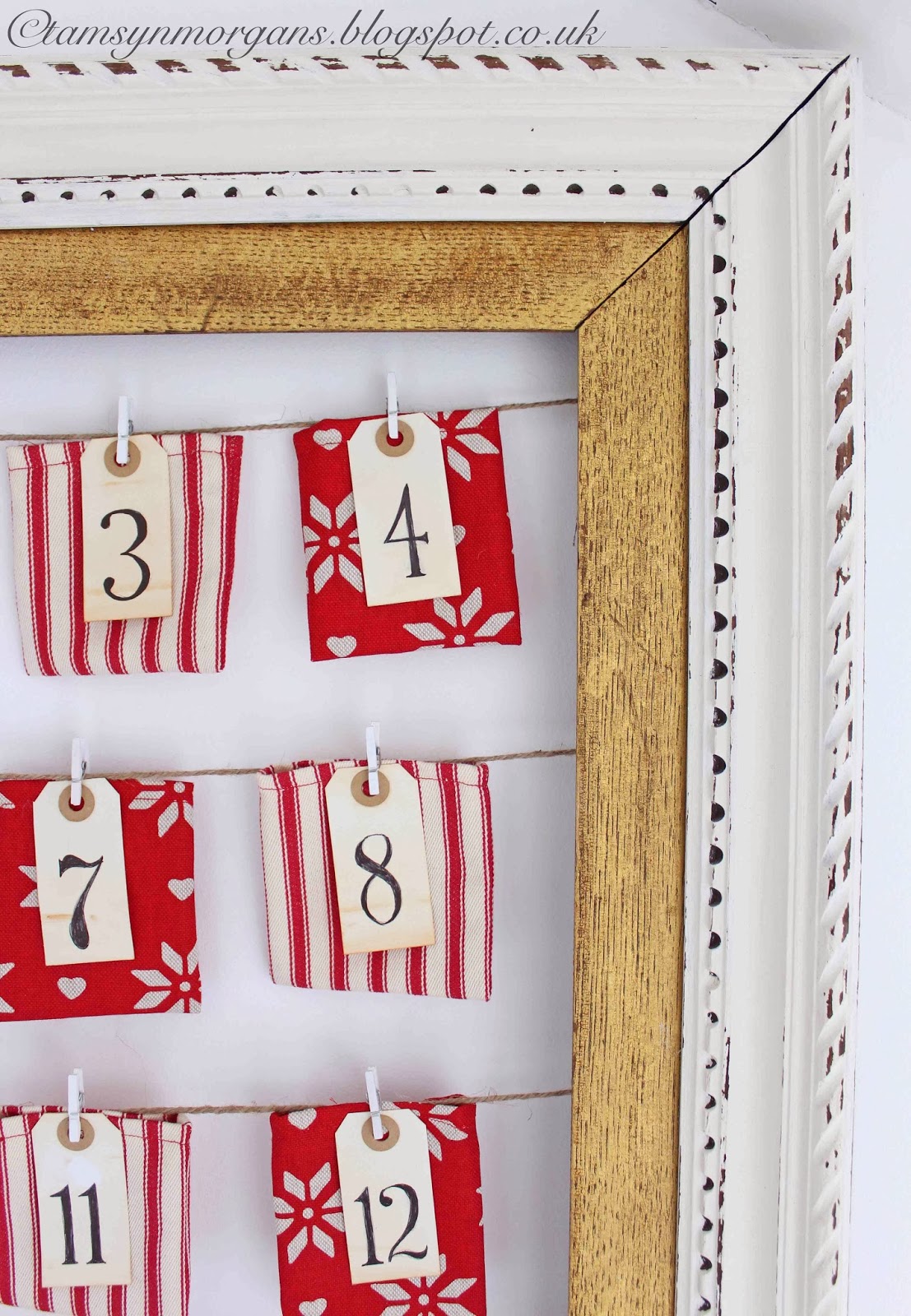 Homemade Advent Calendar The Villa on Mount Pleasant