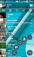 BBM Mod Transparant with floating main tab BBM Mod Transparant with floating main tab