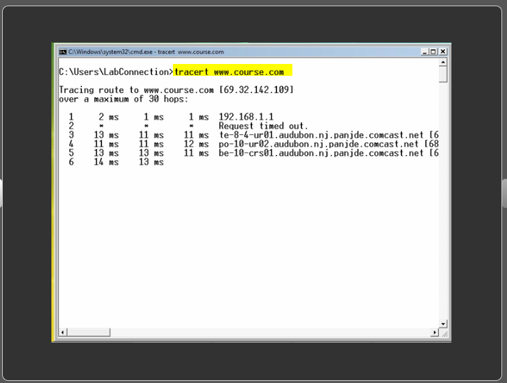 CS Lab 81 Diagnosing TCP & IP Connections