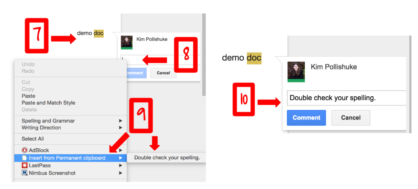 Permanent Clipboard Chrome Extension Inquire and Inspire