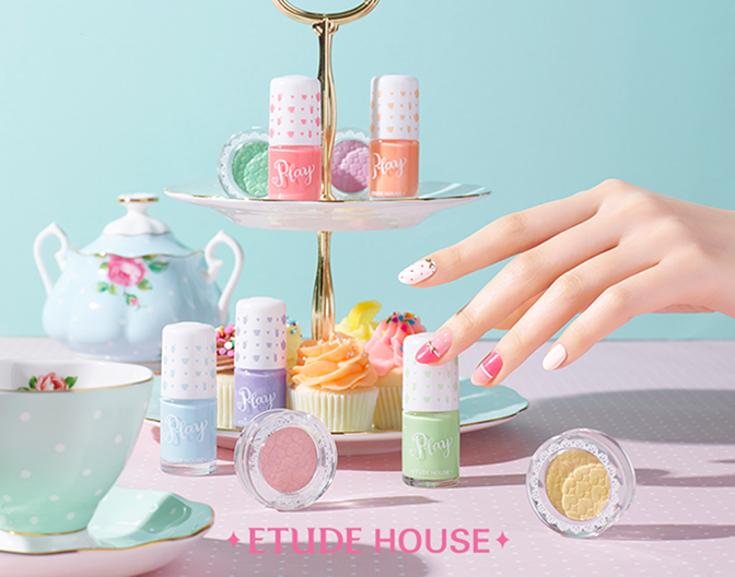 Etude House Play Nail Afternoon Tea Spring 2015 Memorable Days Beauty Blog Korean Beauty