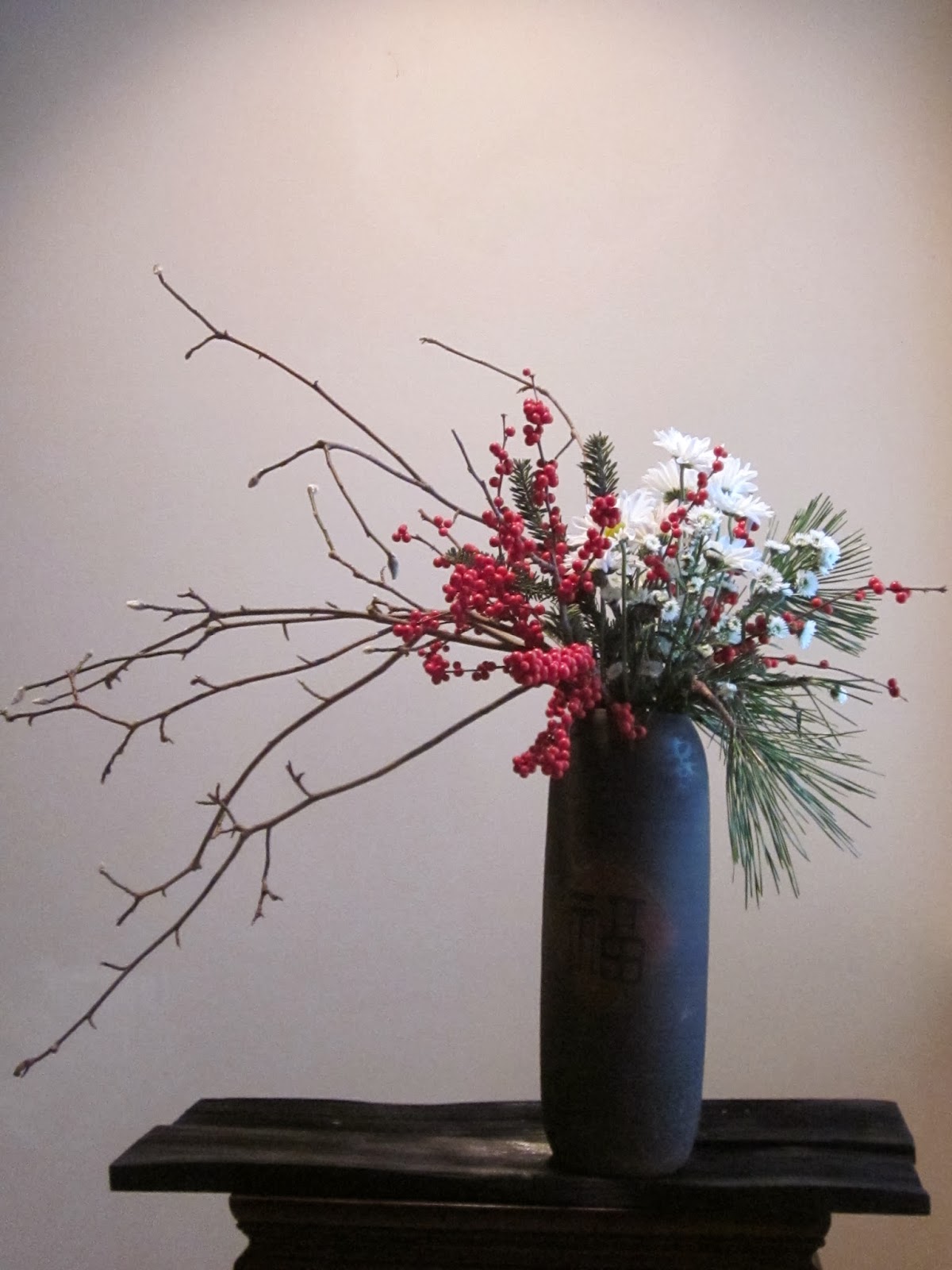 Orchids and Ikebana: New Year Arrangement