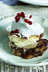 No-Sugar-Added (No Kidding) Apple Cobbler w/ Coconut Whipped Cream