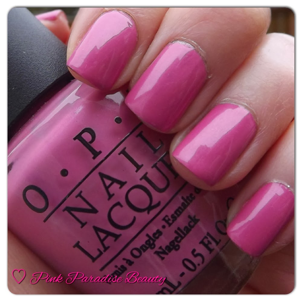 O.P.I Swatches | Pink Paradise Beauty