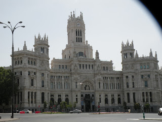One of the gorgeous buildings in Cibeles circus by Uxía