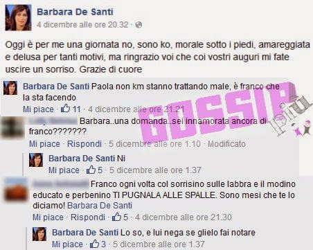 Barbara De Santi Facebook Barbara De Santi trono over