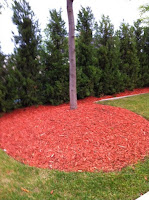 Red mulch