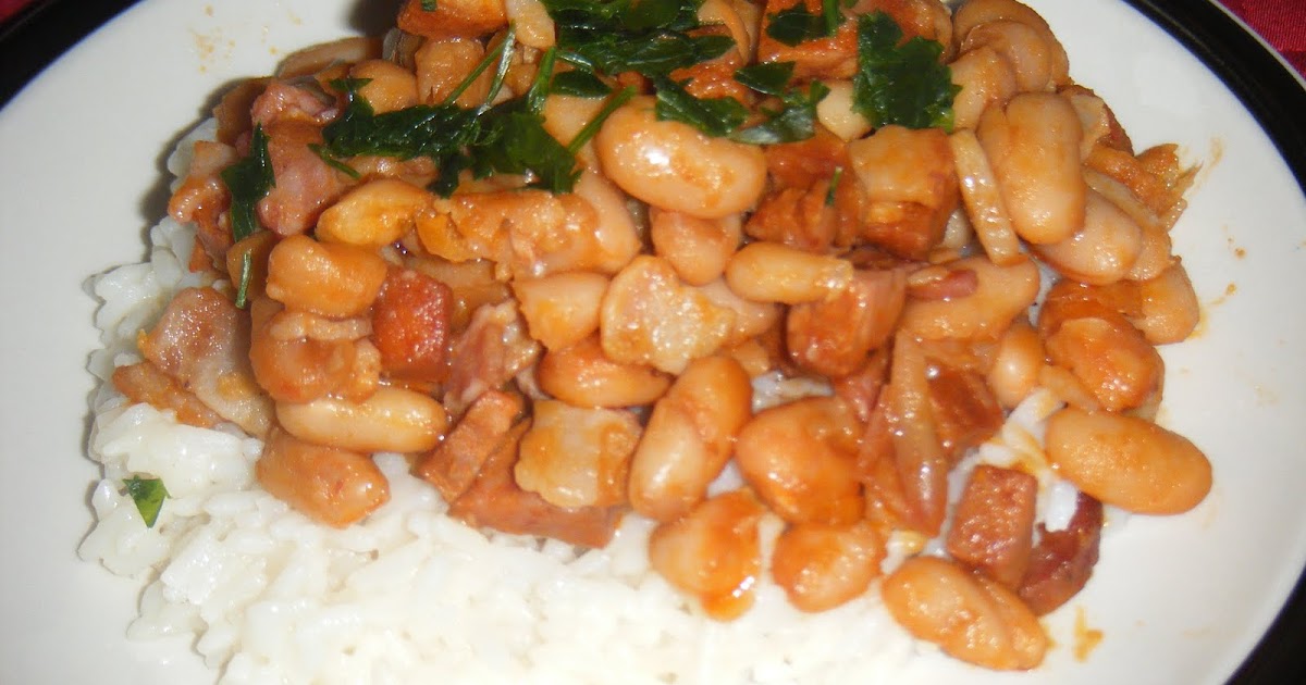 Portuguese Baked Beans/ Feijao Assado