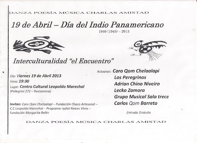 19 de abril dia del indio panamericano