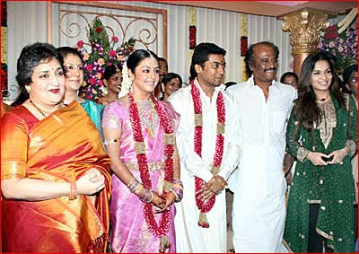 Jyothika Surya Wedding Pictures Wedding Styles