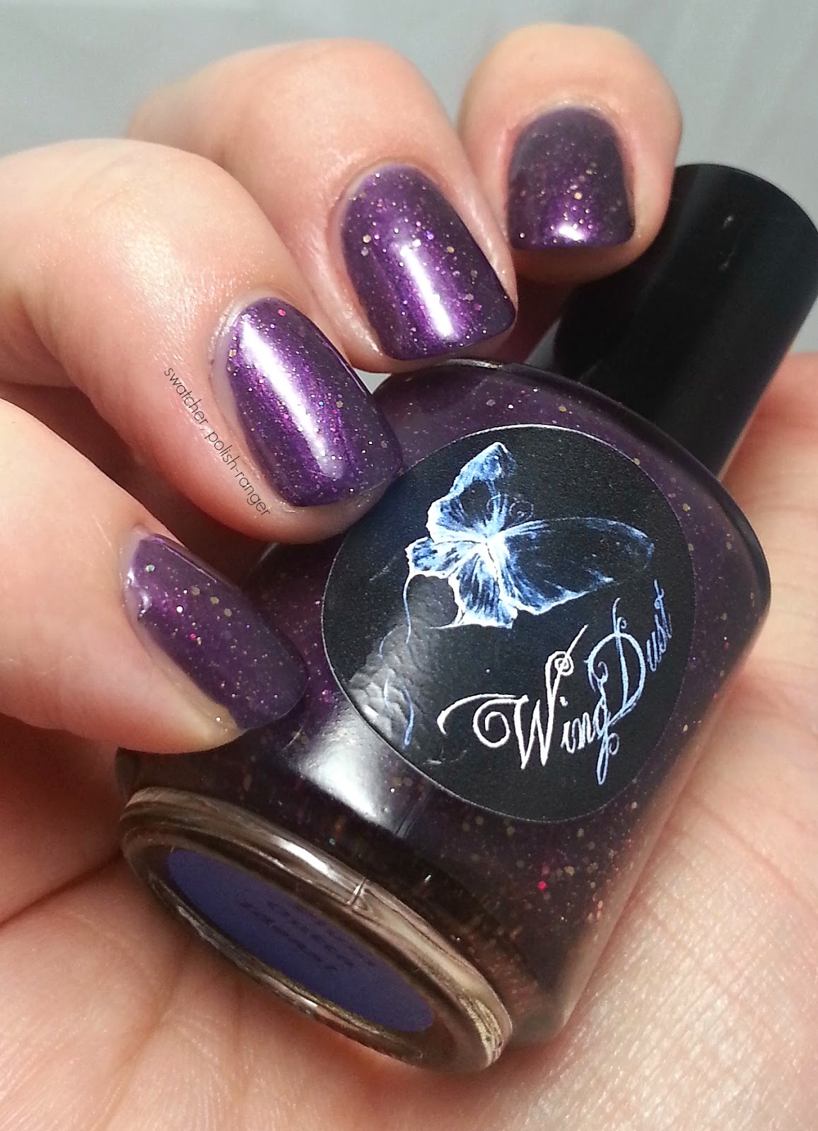 Wingdust Collections Plum Outta Ideas swatch