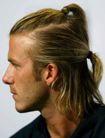 David Beckham footballer beautiful hairstyle David Beckham Hairstyle