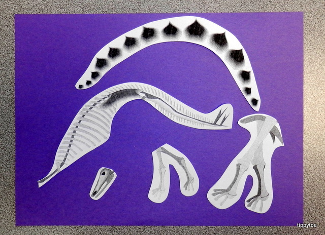dinosaur bone puzzle