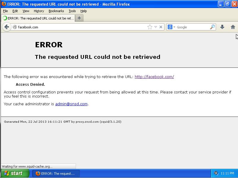 Installing A Proxy Server Ubuntu
