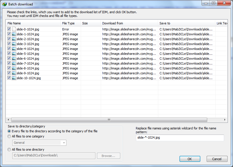 how to download from slideshare