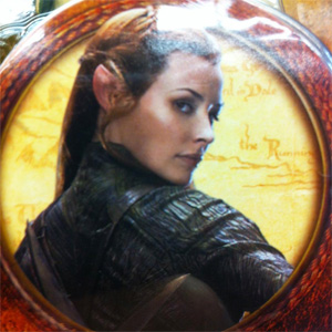 Evangeline Lilly como Tauriel en El Hobbit