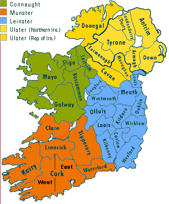 Léarscáil Réigiúnach na hÉireann