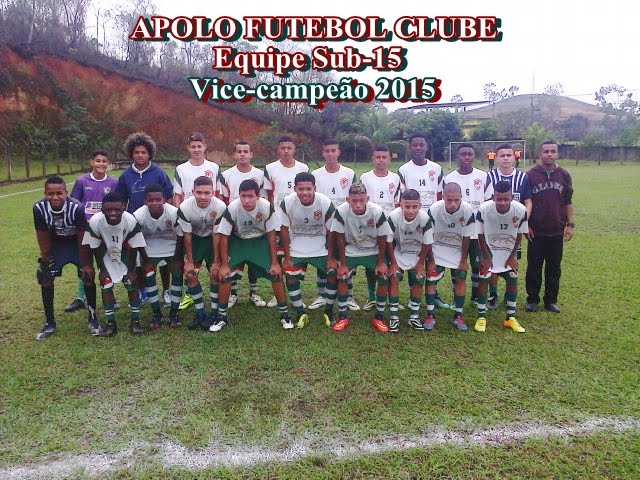 APOLO FC - VICE-CAMPEÃO 2015