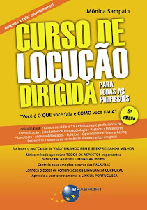 Livro CURSO DE LOCUÇÃO DIRIGIDA PARA TODAS AS PROFISSÕES - 3a edição