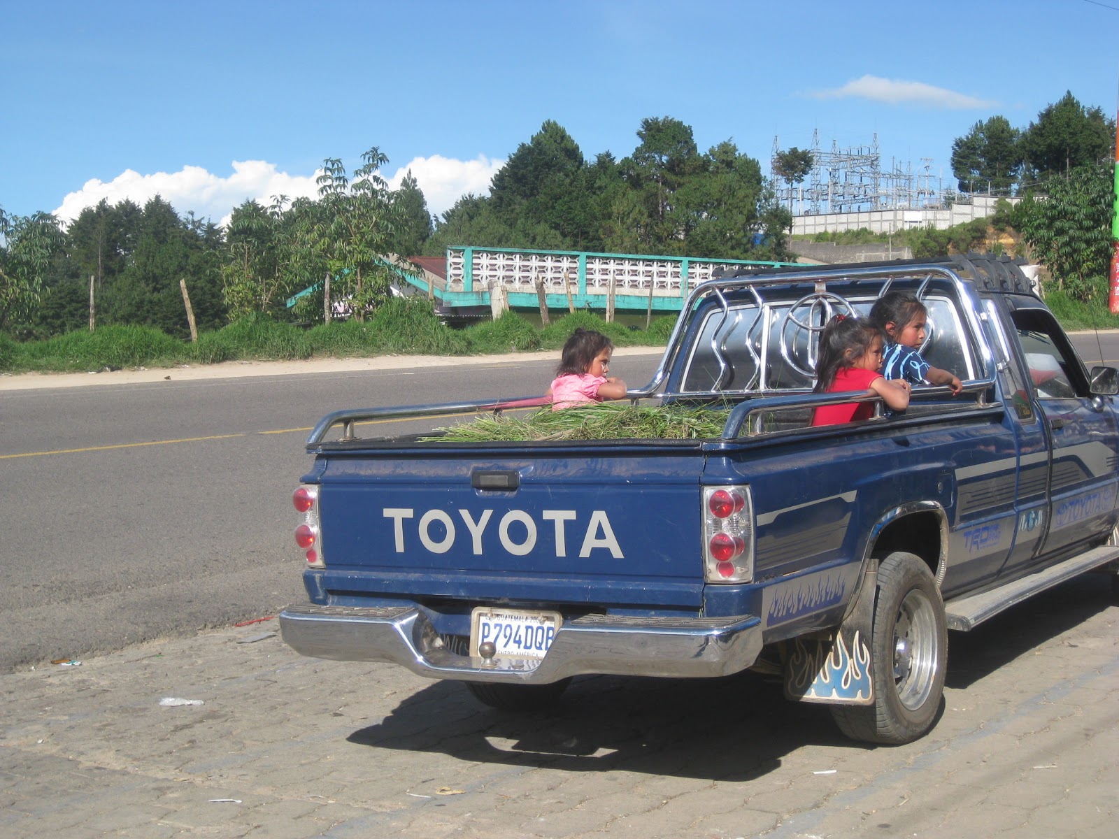 The Land of Eternal Spring Peace Corps, Guatemala Riding in the Back