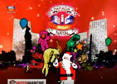 Excerto do programa 'Parada da SIC no País do Natal'