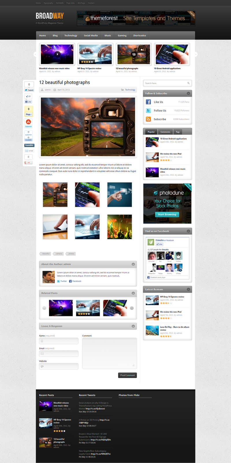 BroadWay-Wordpress-premium-Theme