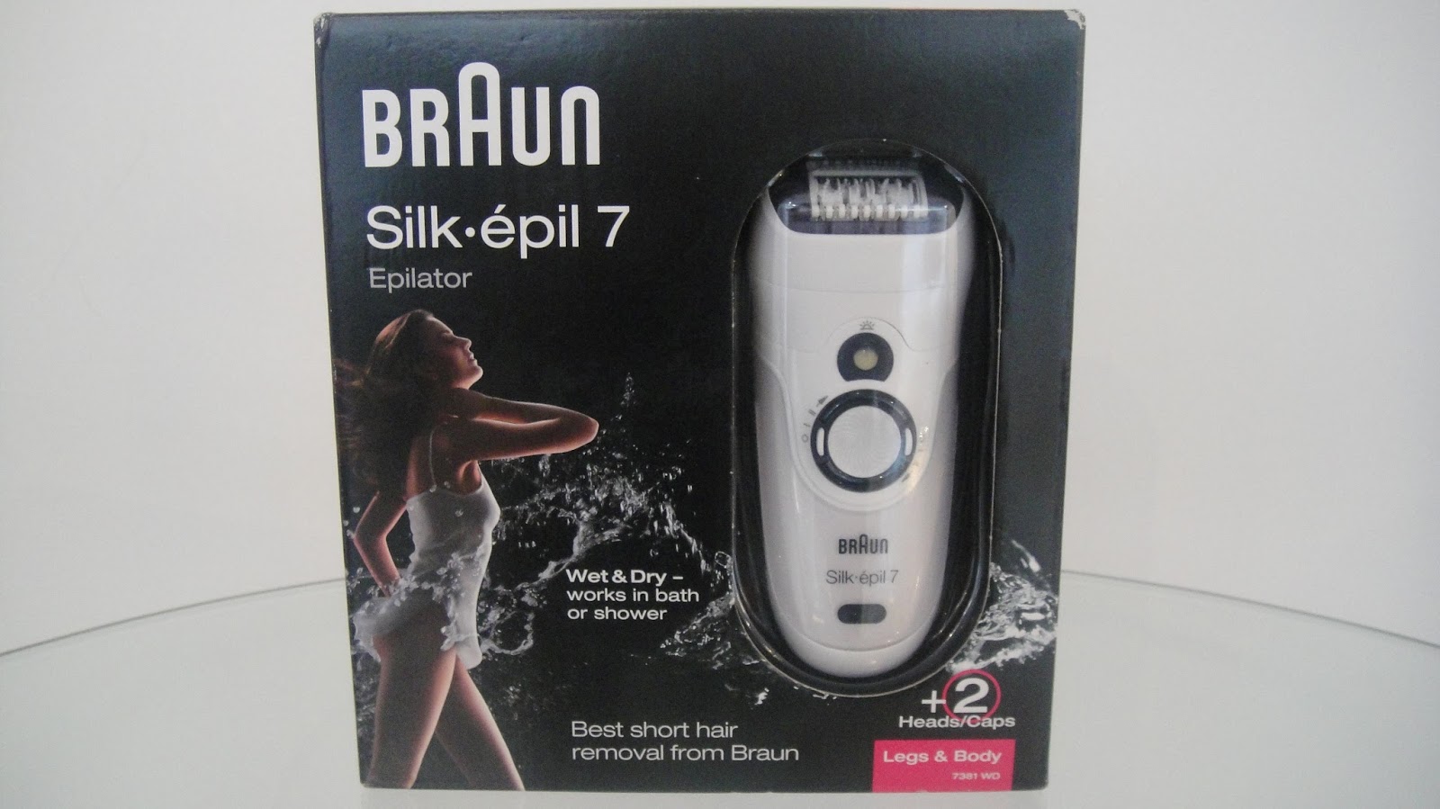 ModestGlamAmor Review Silky smooth legs with my Braun epilator