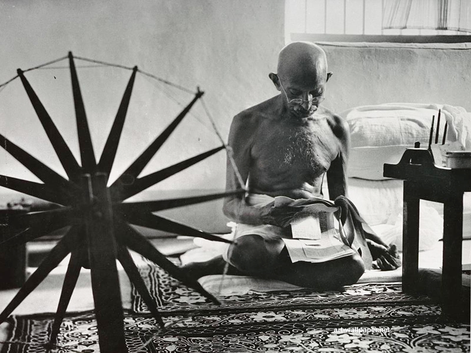 Jainism Articles and Essays: Mahatma Gandhi Wallpaper