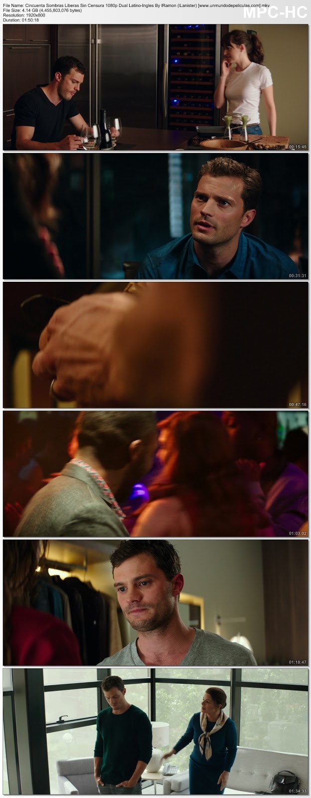 Capturas de la película.
