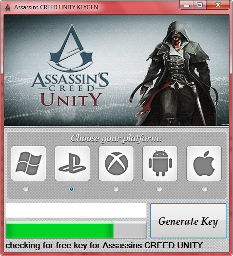 Assasins Creed Unity Serial Key Download Pc