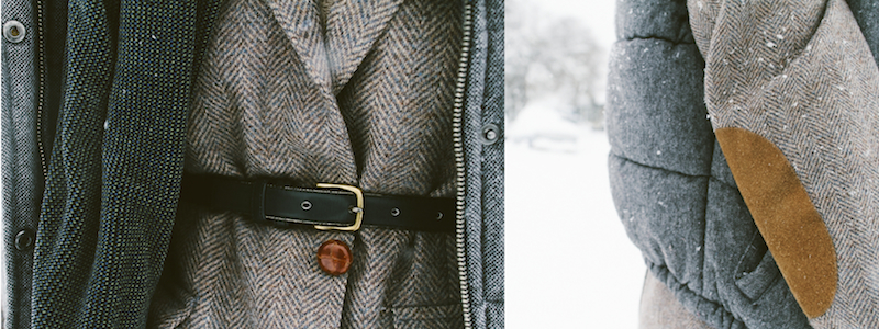 Outfit details in the snow photography: illgander.com