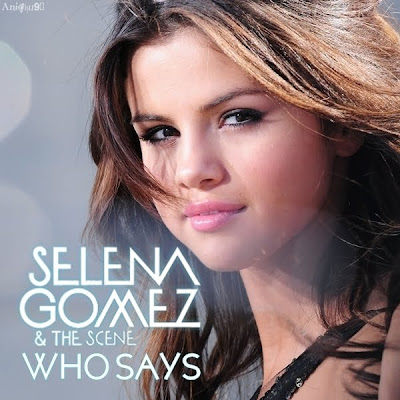 selena gomez and the scene who says album cover. girlfriend selena gomez who