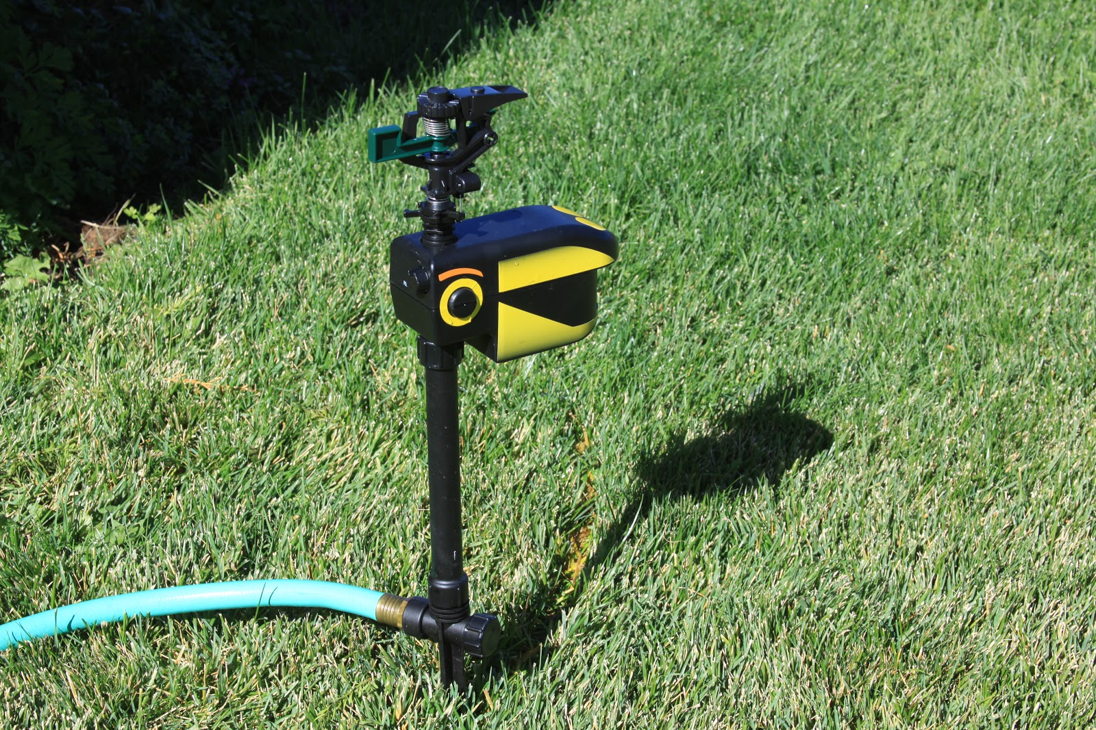 Susan's In the Garden Product review Sprinklers that deter wildlife