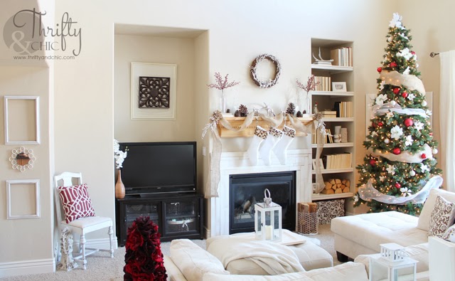 Christmas decorating ideas for the living room