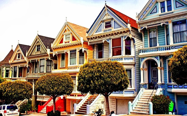 Famous San Francisco Painted Lady Famous San Francisco Painted Lady