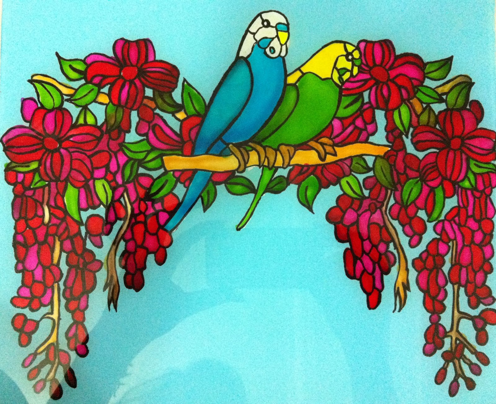 Monde créatif Reverse Glass Painting...