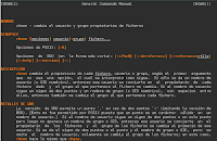 Cambiando permisos a carpetas y archivos en Fedora