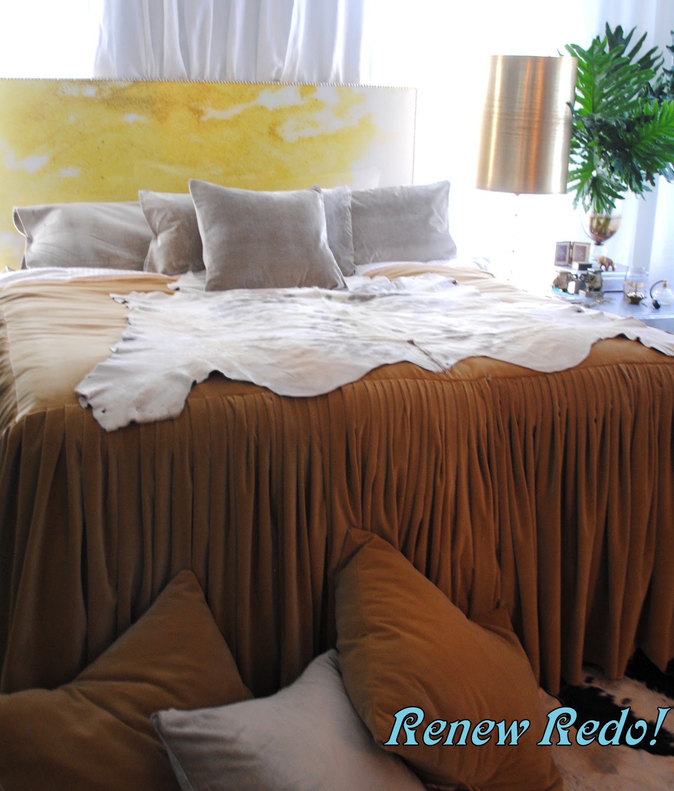 ReNew ReDo! Working On A Headboard DIY Sneak Peek