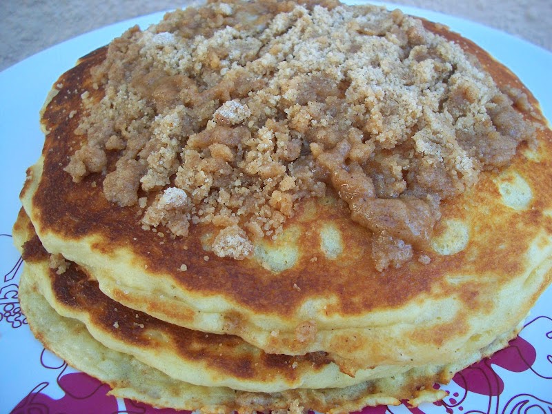 Cooking with Cristine Cinnamon Streusel Pancakes