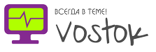 Логотип телестудии Vostok