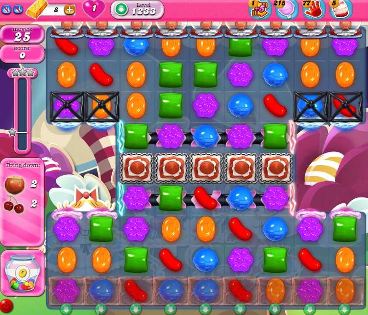 Candy Crush Saga 1233 Candy Crush Saga 1233