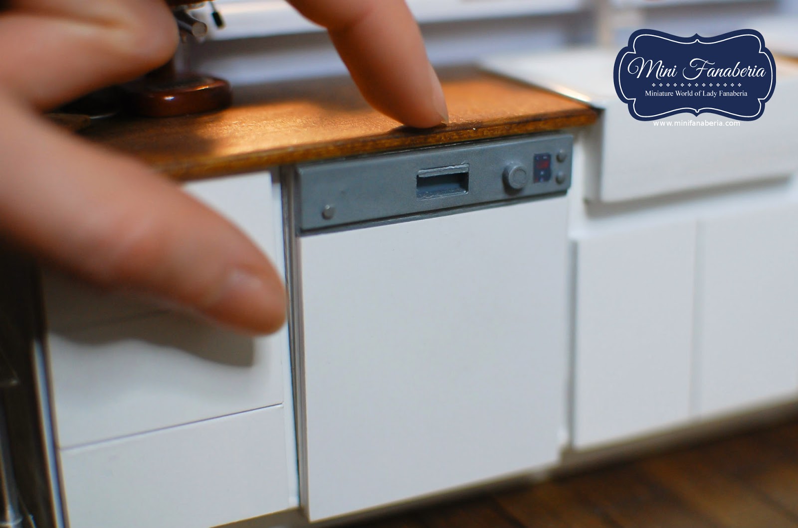 MiniFanaberia Mini zmywarka / Handmade dishwasher 112