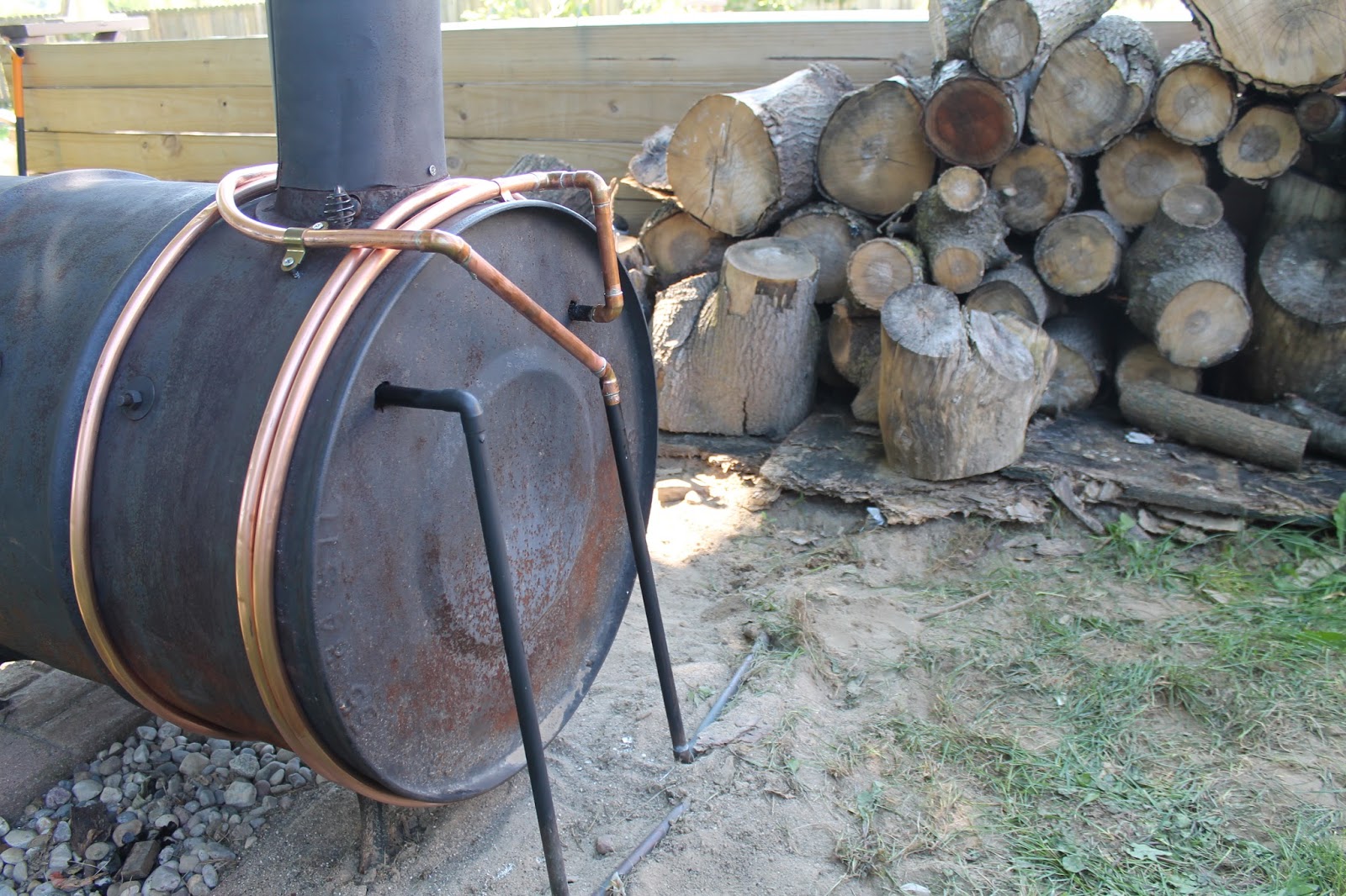 Diy Wood Fired Pool Heater Diy Projects