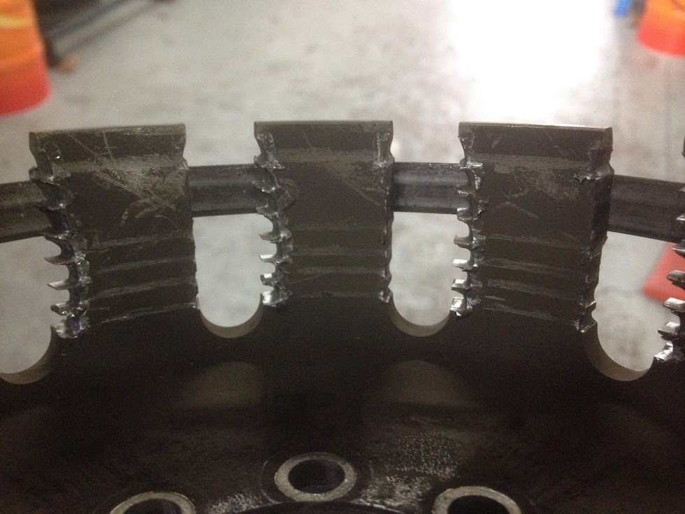 Brad The Bike Boy Ducati The result of aluminium clutch basket and