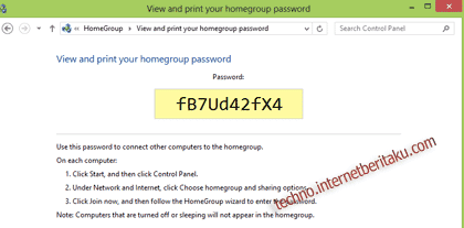 password homegroup