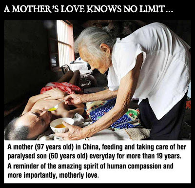 A Mother's love knows no limit...