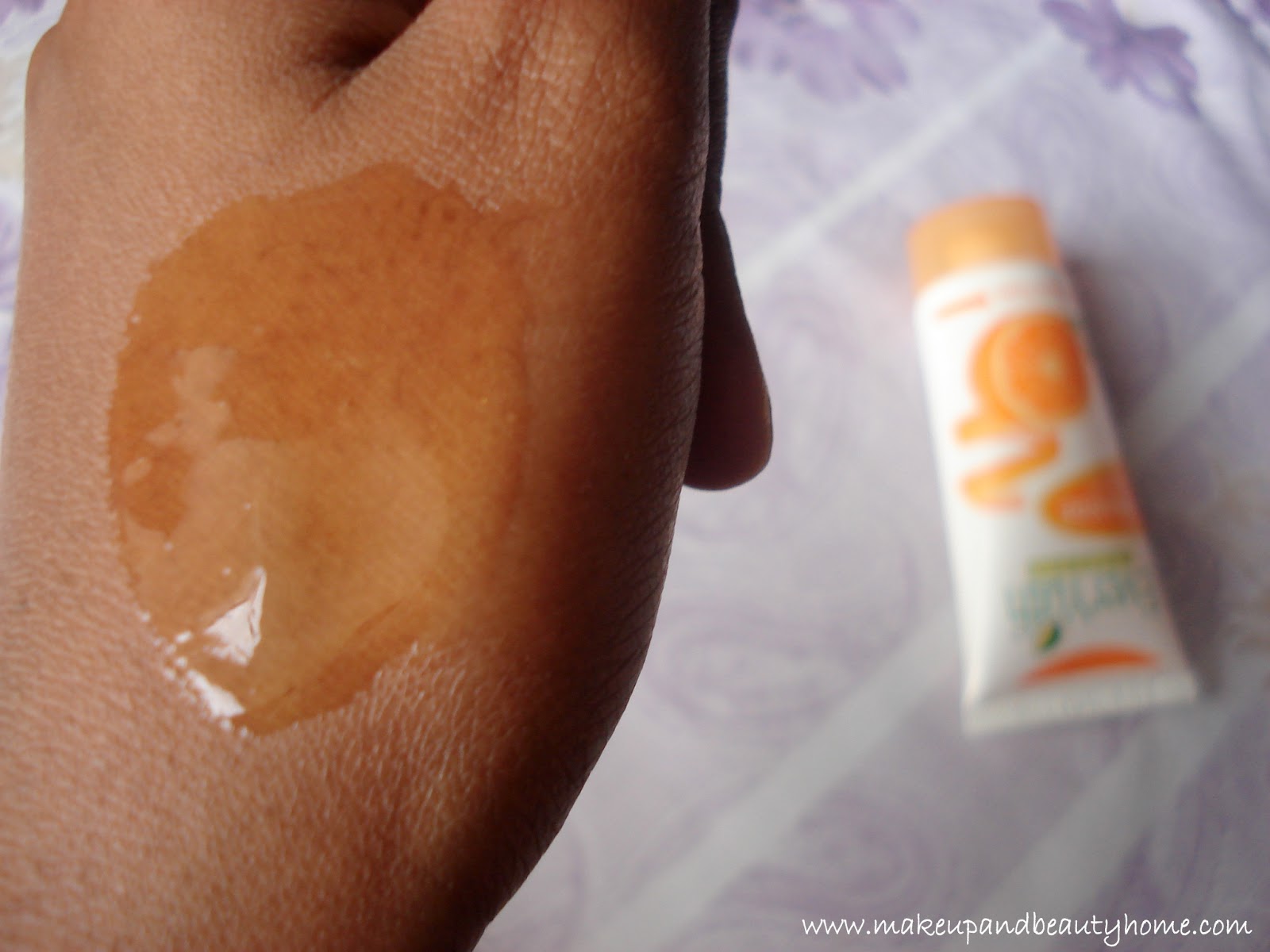 Everyuth Naturals Orange Peel Off Home Facial Review and Swatches