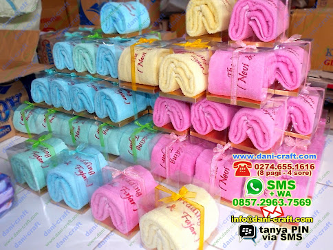 souvenir handuk bordir