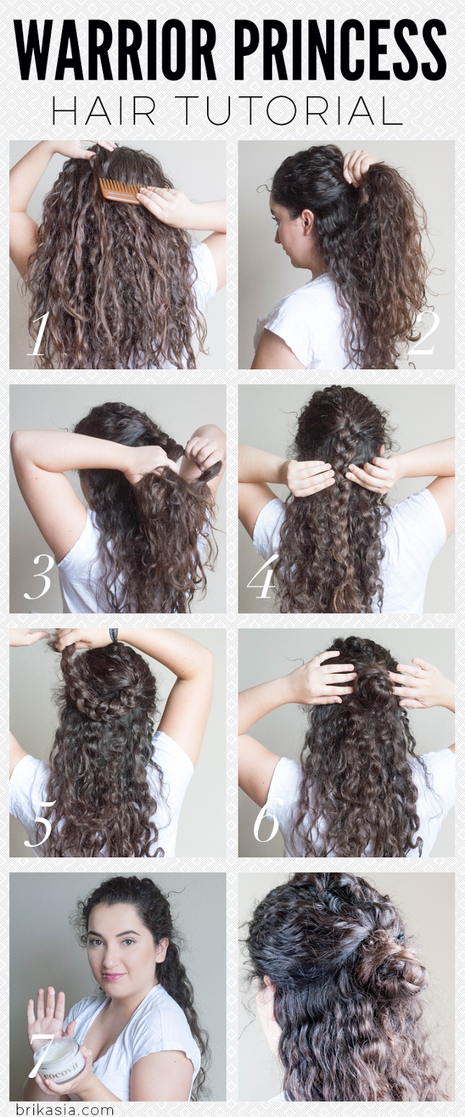Warrior Princess Hair Tutorial