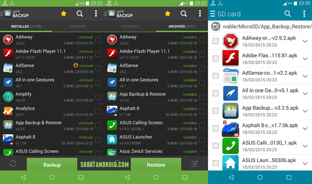 Cara Mudah & Praktis Backup Aplikasi Android Apk di ASUS Zenfone Cara Mudah & Praktis Backup Aplikasi Android Apk di ASUS Zenfone